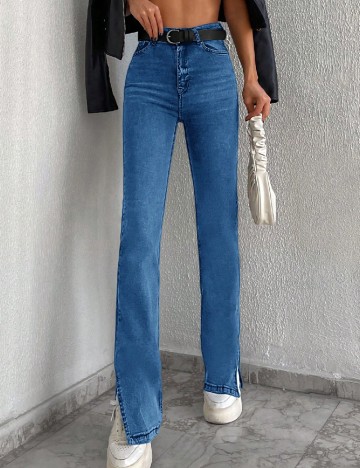 
						Blugi SHEIN, albastru