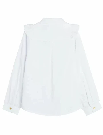 Camasa Cool Club, alb Alb