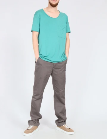 Tricou Bershka, verde Verde