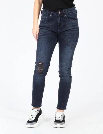 Blugi Pull&Bear, bleumarin Albastru