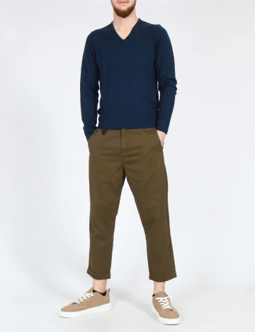 Pantaloni Bershka, verde Verde