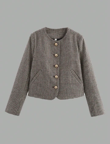 Jacheta SHEIN, gri Gri