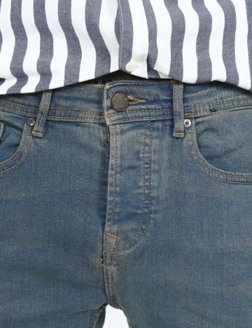 Blugi Pull&Bear, albastru Albastru