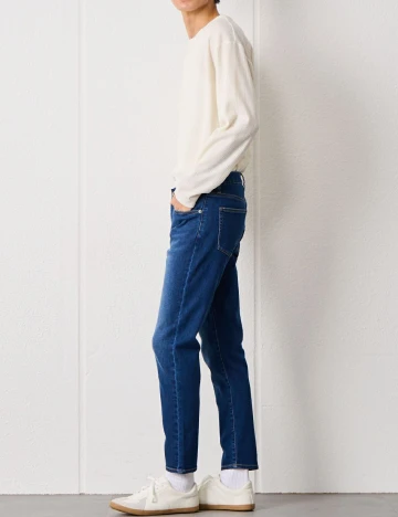 Blugi Pull&Bear, albastru Albastru