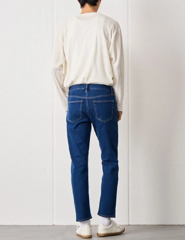 Blugi Pull&Bear, albastru Albastru