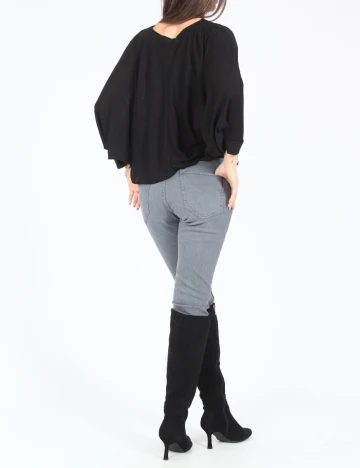 Bluza Bershka, negru Negru