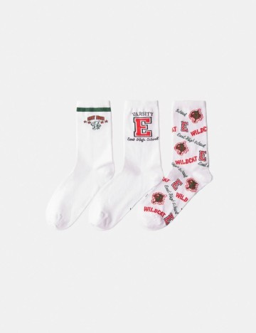 
						Set sosete Bershka, mix culori