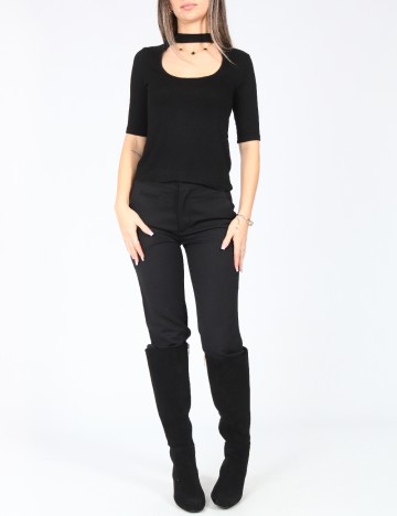 Bluza Bershka, negru