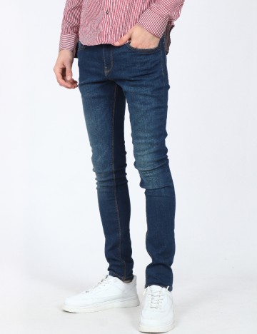 
						Blugi Pull&Bear, albastru