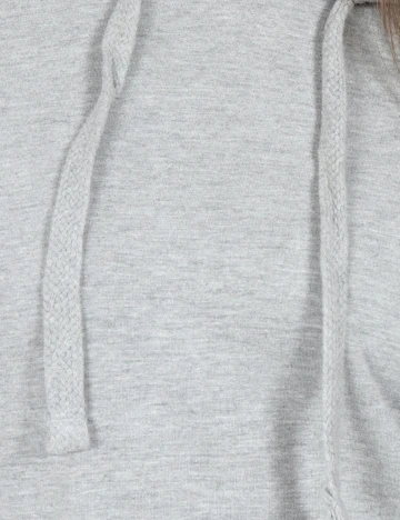 Rochie scurta Bershka, gri Gri