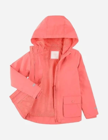Geaca impermeabila Cool Club, corai Roz