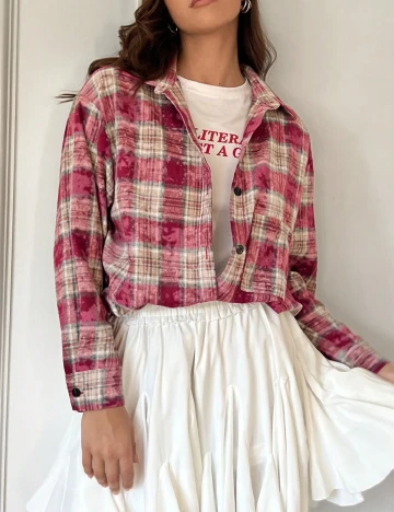 Camasa SHEIN, rosu Rosu