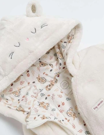 Salopeta Cool Club, alb Alb