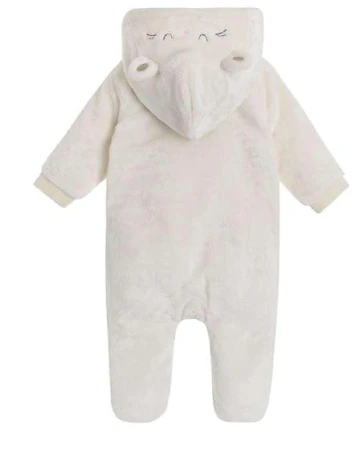 Salopeta Cool Club, alb Alb