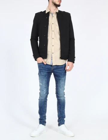 Jacheta Zara, negru Negru