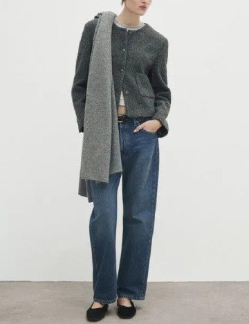 
						Jacheta Massimo Dutti, gri