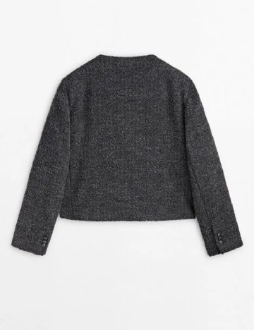 Jacheta Massimo Dutti, gri