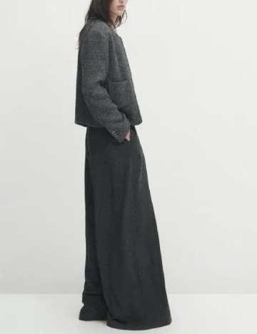 Jacheta Massimo Dutti, gri