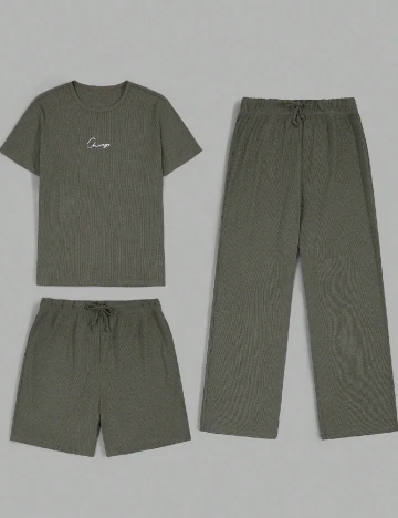 Compleu SHEIN, verde Verde