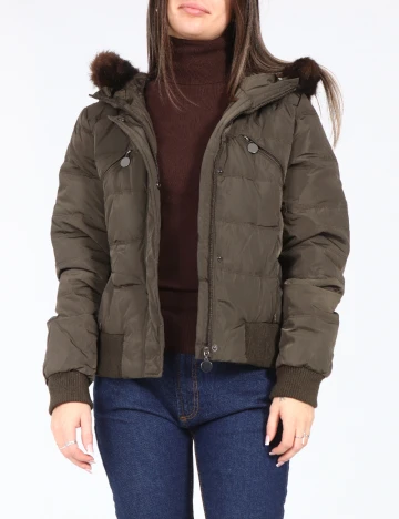 Geaca Zara, verde Verde