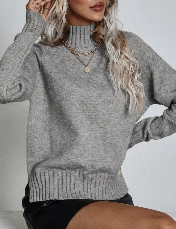 Pulover SHEIN, gri Gri