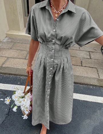 Rochie medie SHEIN, gri Gri