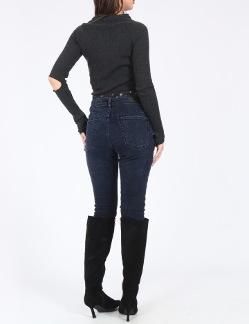 Bluza Bershka, gri inchis