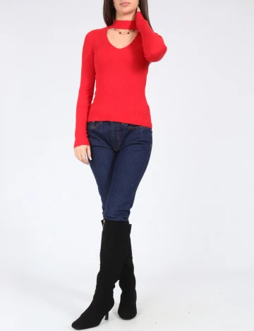 Bluza Bershka, rosu Rosu