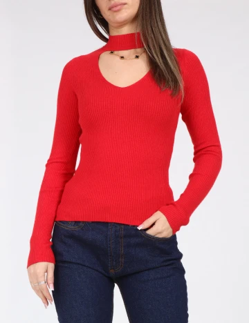 Bluza Bershka, rosu Rosu