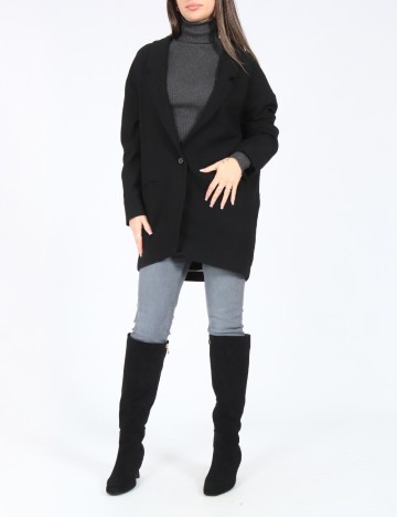 Sacou Oversize Zara, negru