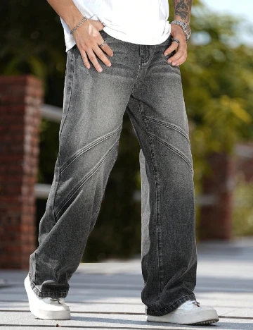 Blugi SHEIN, gri Gri