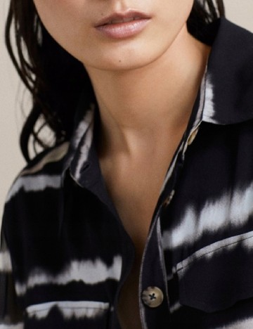 Rochie lunga Massimo Dutti, mix culori