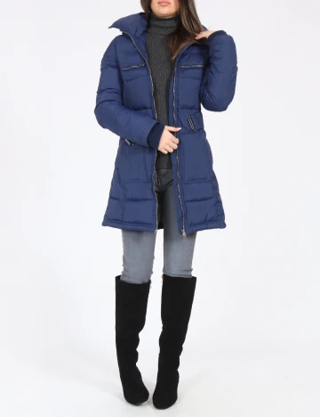 Geaca Zara, albastru Albastru