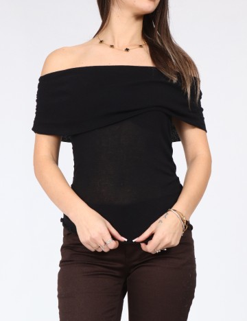 
						Top Zara, negru