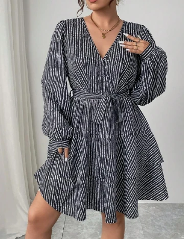 Rochie scurta SHEIN CURVE, negru Negru