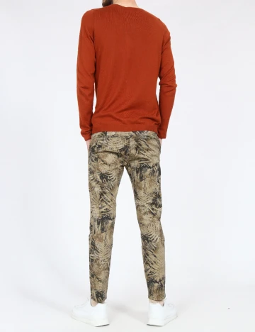 Pantaloni Zara, kaki Verde