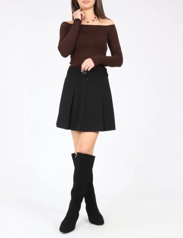 Fusta Zara, negru Negru