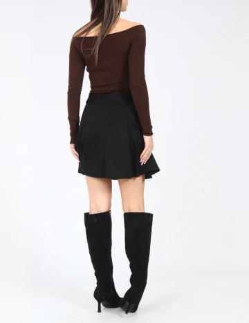 Fusta Zara, negru Negru