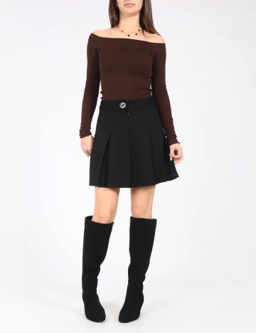 Fusta Zara, negru Negru