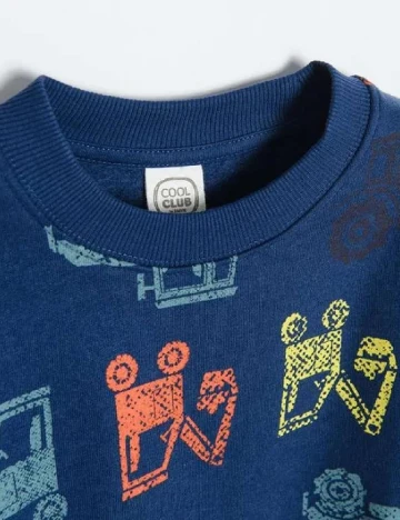 Bluza Cool Club, albastru Albastru