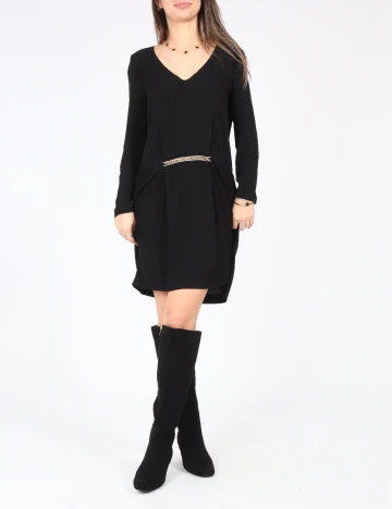 Rochie scurta Zara, negru Negru