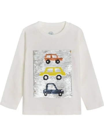 Bluza Cool Club, alb Alb