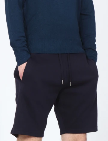 Pantaloni scurti Zara, bleumarin Albastru