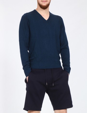 Pantaloni scurti Zara, bleumarin