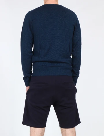 Pantaloni scurti Zara, bleumarin Albastru