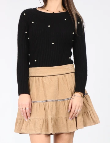 Fusta Zara, crem Crem