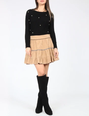 Fusta Zara, crem Crem