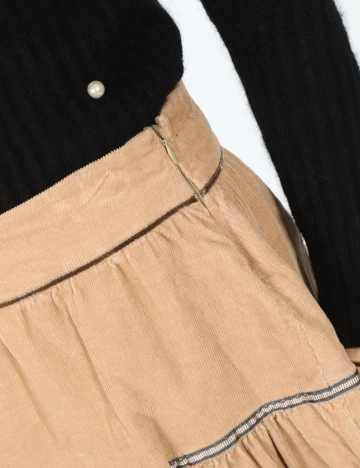 Fusta Zara, crem Crem