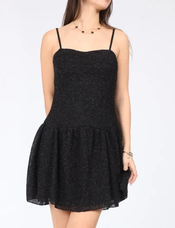 Rochie scurta Zara, negru Negru
