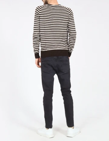 Bluza Zara, maro/ecru Maro